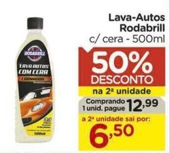 Carrefour Lava-Autos Rodabrill c/cera - 500ml oferta