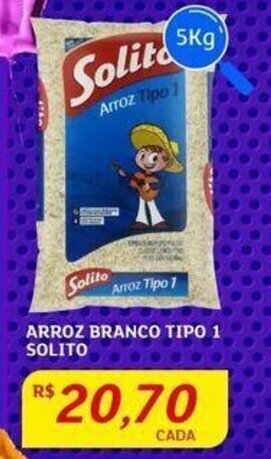 Assaí Atacadista ARROZ BRANCO TIPO 1 SOLITO oferta