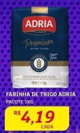 Assaí Atacadista FARINHA DE TRIGO ADRIA PACOTE 1KG oferta