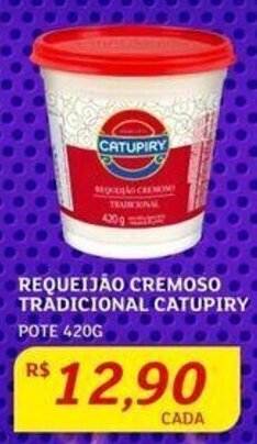 Assaí Atacadista REQUEIJÃO CREMOSO TRADICIONAL CATUPIRY POTE 420G oferta