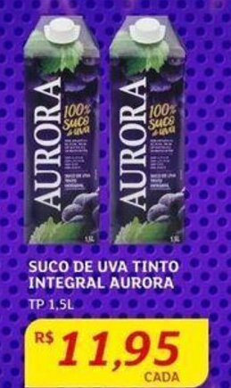 Assaí Atacadista SUCO DE UVA TINTO INTEGRAL AURORA oferta