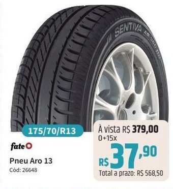 Deltasul Fate Pneu Aro 13 Cód: 26648 oferta