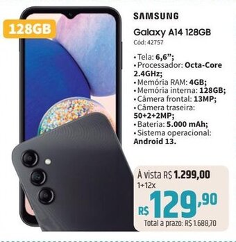 Deltasul SAMSUNG Galaxy A14 128GB oferta