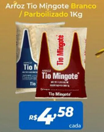 Atakarejo Arroz Tio Mingote Branco / Parboilizado 1Kg oferta