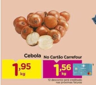 Carrefour Cebola kg oferta