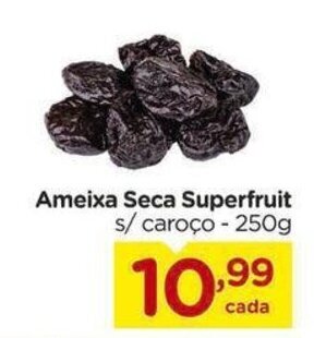 Carrefour Ameixa Seca Superfruit s/caroço - 250g oferta