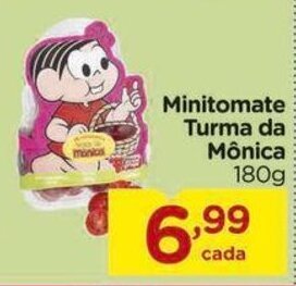 Carrefour Minitomate Turma da Mônica 180g oferta