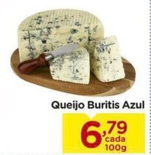 Carrefour Queijo Buritis Azul cada 100g oferta