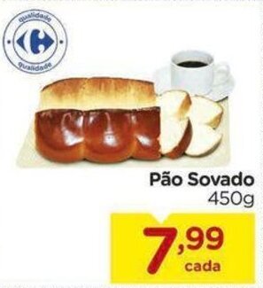 Carrefour Pão Sovado 450g oferta
