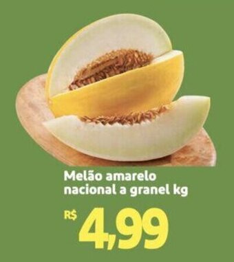 Extra Supermercado Melão amarelo nacional a granel kg oferta