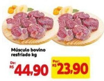 Extra Supermercado Músculo bovino resfriado kg oferta