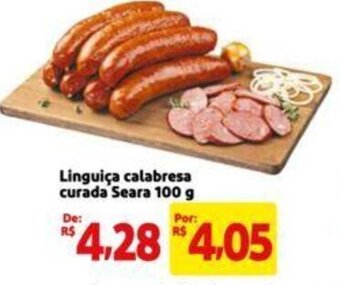 Linguiça calabresa curada Seara 100 g