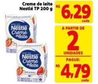 Extra Supermercado Creme de leite Nestlé TP 200 g oferta