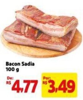 Extra Supermercado Bacon Sadia 100g oferta