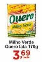 Rossi Supermercado Milho Verde Quero lata 170g oferta