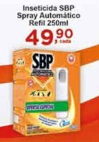 Inseticida SBP Spray Automático Refil 250ml