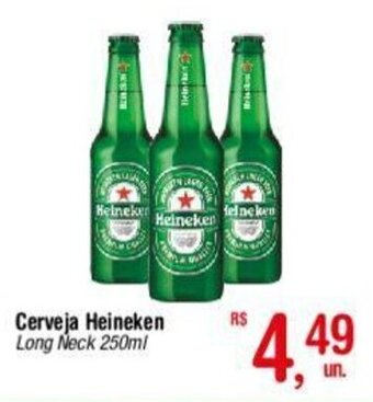 Cerveja Heineken Long Neck 250ml