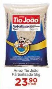Rossi Supermercado Arroz Tio João Parboilizado 5kg oferta