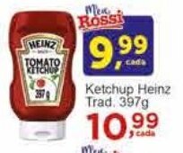 Rossi Supermercado Ketchup Heinz Trad. 397g oferta