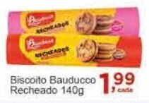 Rossi Supermercado Biscoito Bauducco Recheado 140g oferta