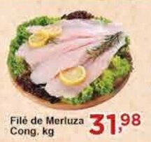 Rossi Supermercado Filé de Merluza cong. kg oferta