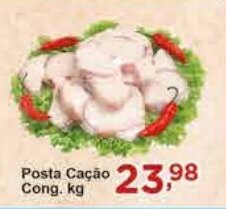 Rossi Supermercado Posta Cação Cong. kg oferta