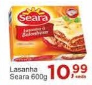 Rossi Supermercado Lasanha Seara 600g oferta