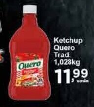 Rossi Supermercado Ketchup Quero Trad. 1,028kg oferta