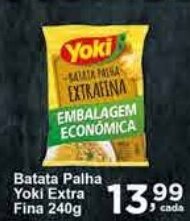 Rossi Supermercado Batata Palha Yoki Extra Fina 240g oferta