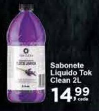 Rossi Supermercado Sabonete Liquido Tok Clean 2L oferta