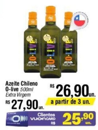 Fort Atacadista Azeite Chileno O-live 500ml oferta