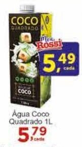 Rossi Supermercado Água Coco Quadrado 1L oferta