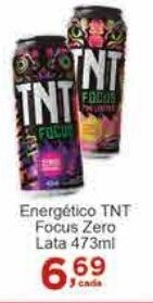 Rossi Supermercado Energético TNT Focus Zero Lata 473ml oferta