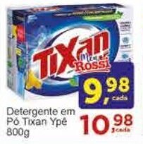 Detergente em pó Tixan Ypê 800g