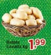 Rossi Supermercado Batata Lavada kg oferta