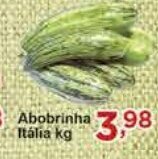 Rossi Supermercado Abobrinha Italia kg oferta