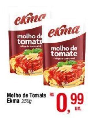 Fort Atacadista Molho de Tomate Ekma 250g oferta
