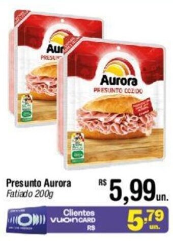 Fort Atacadista Presunto Aurora Fatiado 200g oferta