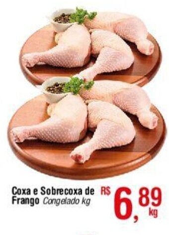 Fort Atacadista Coxa e Sobrecoxa de Frango Congelado kg oferta