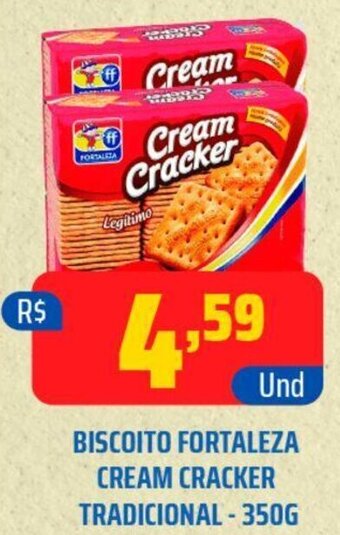 Tatico BISCOITO FORTALEZA CREAM CRACKER TRADICIONAL - 350G oferta