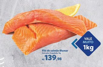 Sam's Club Filé de salmão Blumar Sem pele, Congelado, 1kg oferta