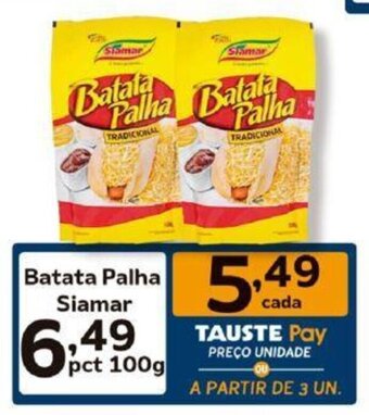 Batata Palha Siamar pct 100g