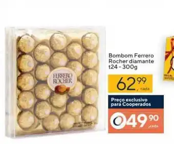 Coop Bombom Ferrero Rocher Diamante 300g oferta