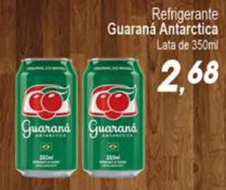 Villefort Atacadista Refrigerante Guaraná Antarctica Lata de 350ml oferta