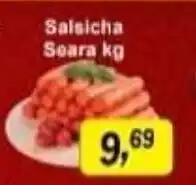 Supermercados Paraná Salsicha Seara 1kg oferta
