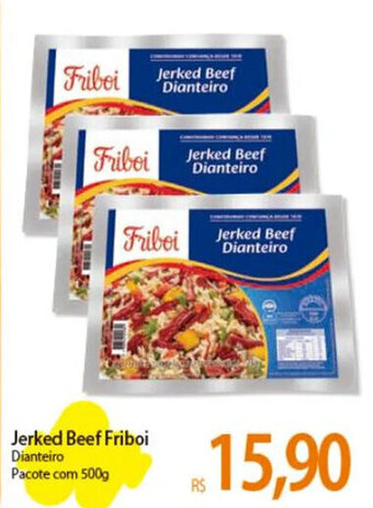 Atacadão Jerked Beef Friboi Dianteiro Pacote com 500g oferta