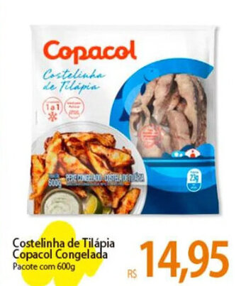Atacadão Costelinha de Tilápia Copacol Congelada Pacote com 600g oferta