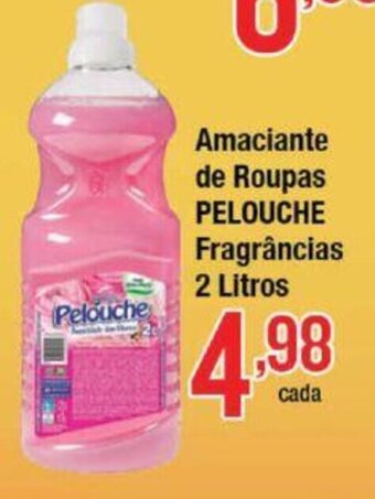 Supermercados Unidos Amaciante de Roupas PELOUCHE Fragrâncias 2 Litros oferta