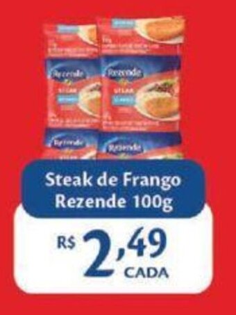 Supermercados Unidos Steak de Frango Rezende 100g oferta