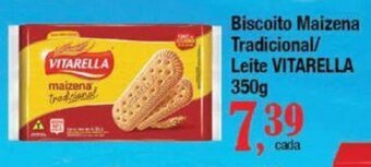 Supermercados Unidos Biscoito Maizena Tradicional/ Leite VITARELLA 350g oferta